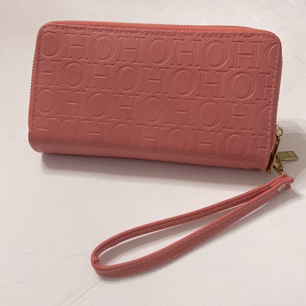 Clutch wristlet billfold. Has 2 separate compartments, stores all your cards.. - Picture 3 of 7